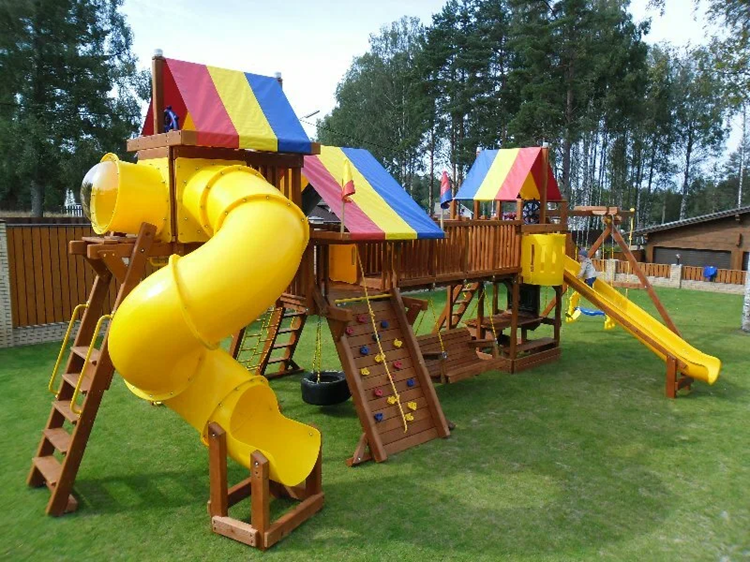 Виды детских площадок и варианты их установки